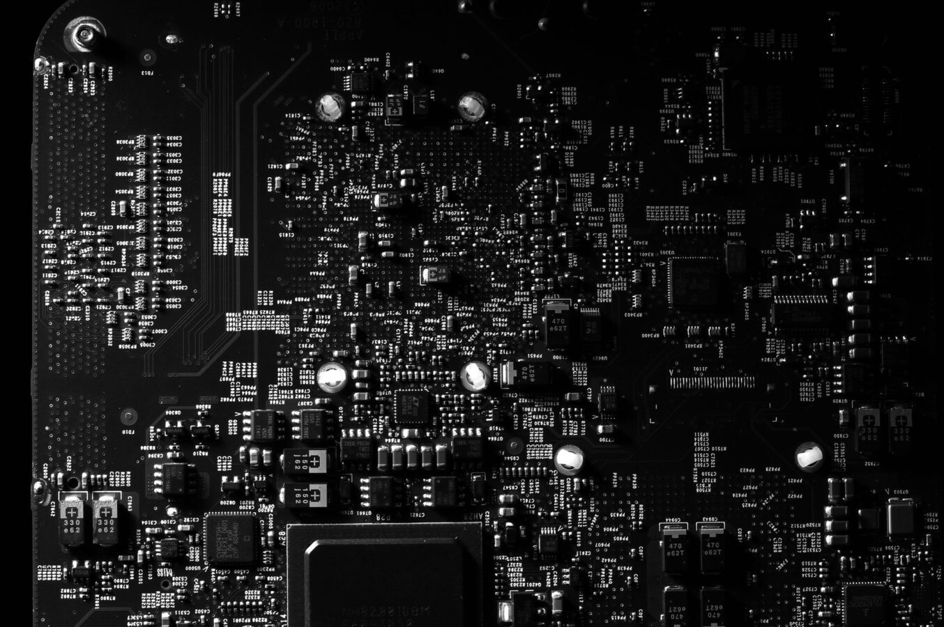light sensor internal components circuit board
