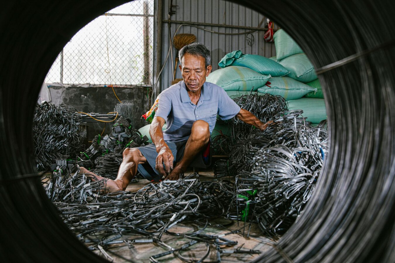 clutch cable material comparison between old steel and modern teflon coated
