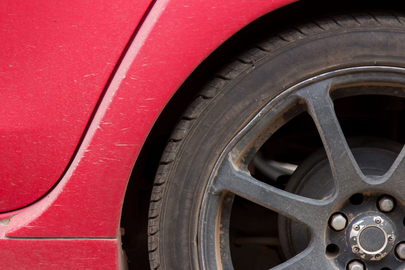 worn dual mass flywheel damage close-up mechanical failure