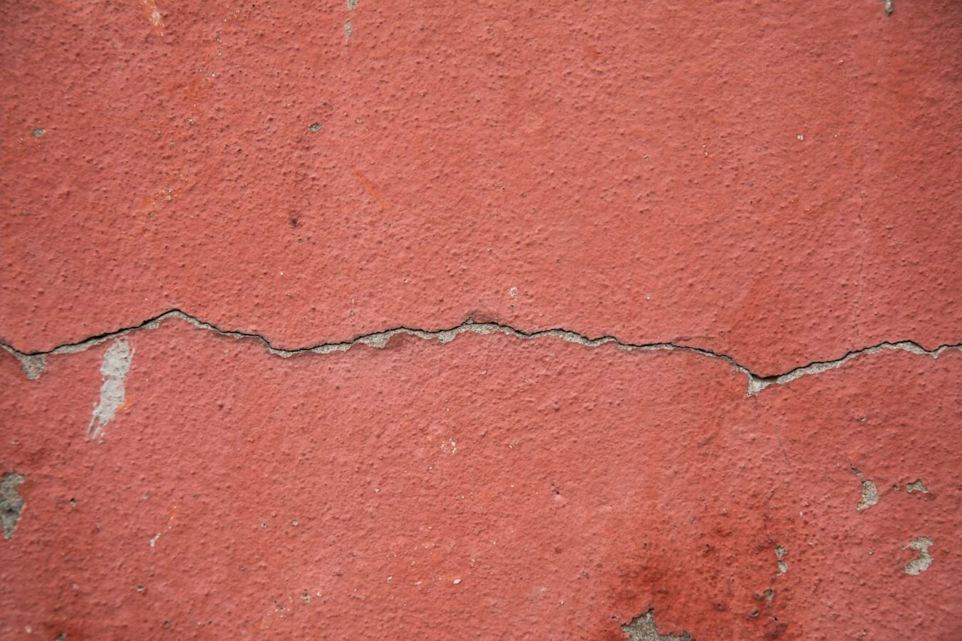 damaged cracked car side skirt close up detail
