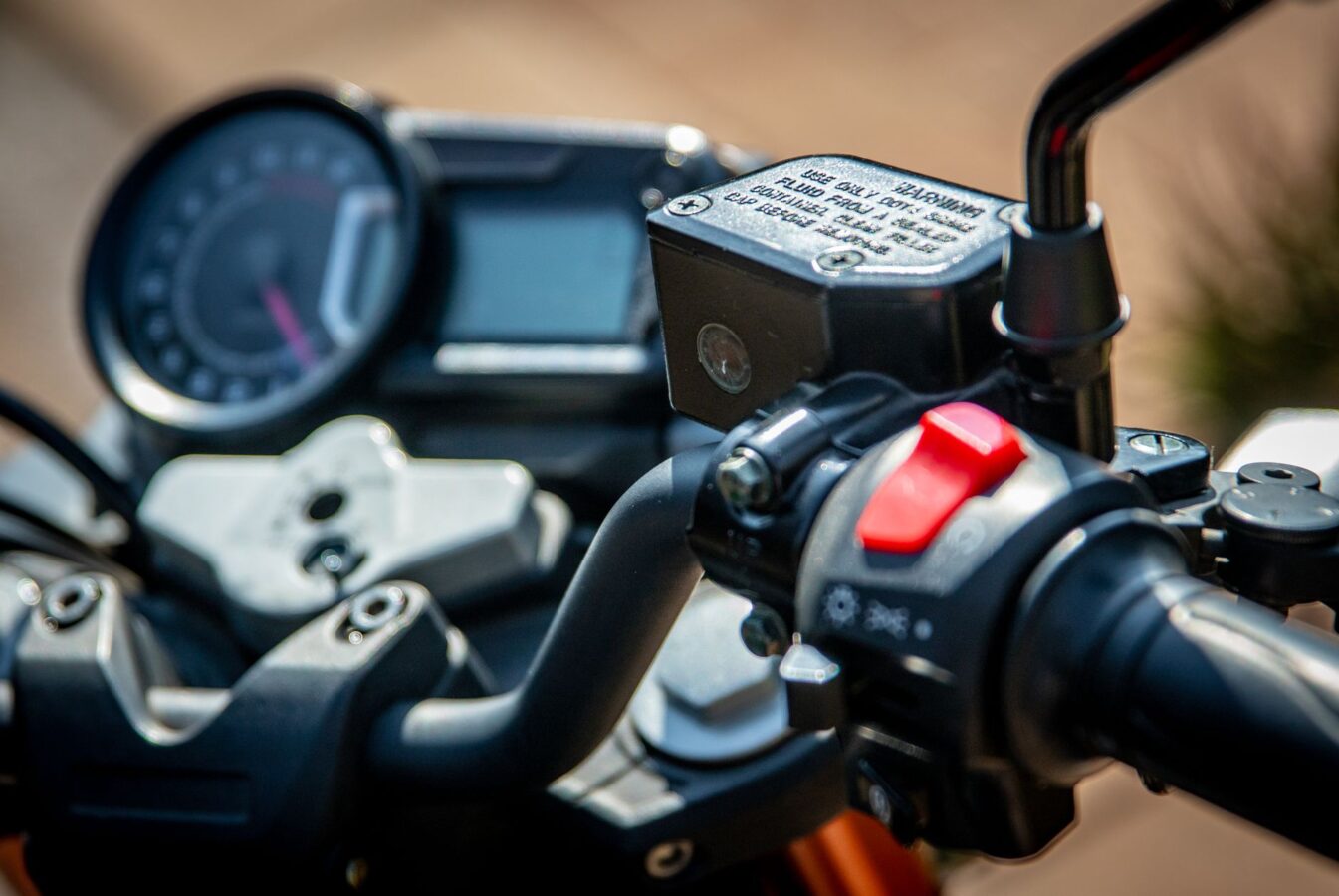 brake light switch mechanism under pedal