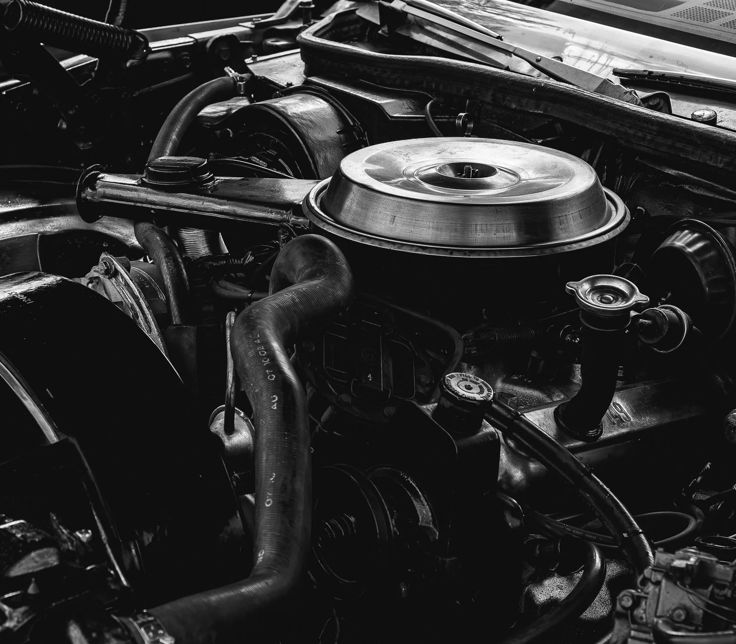 Vanne de recirculation des gaz d’échappement montée sur un moteur de voiture