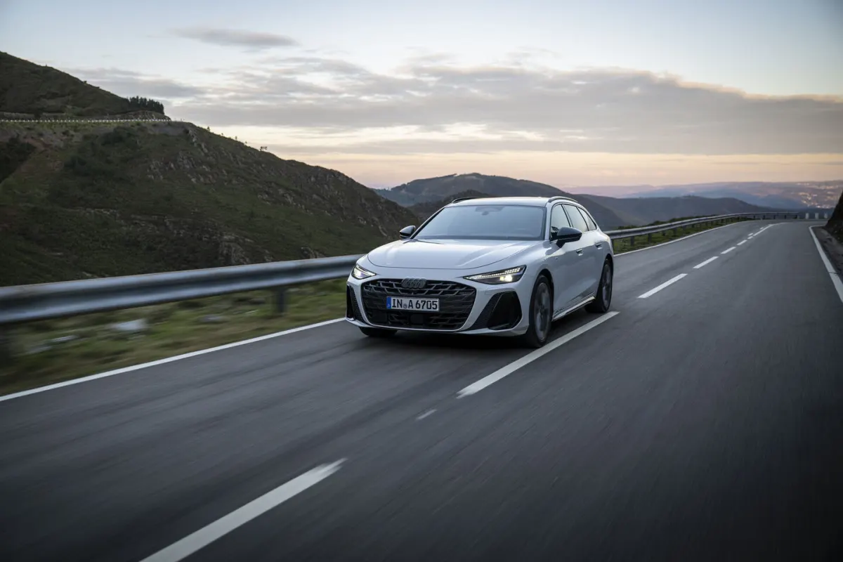 Audi A6 Avant, en mouvement