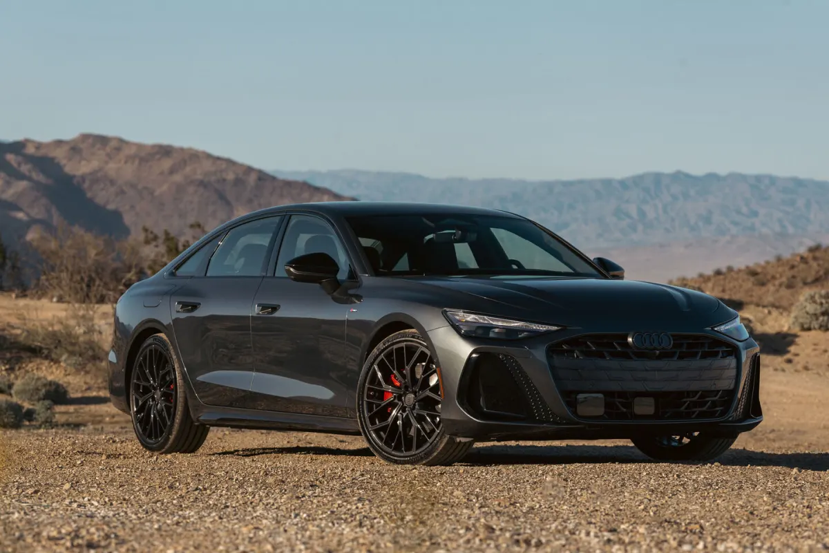 Audi A6 berline (C9), dans le désert