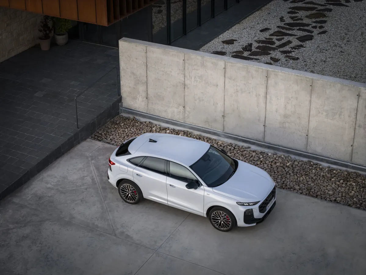 Audi Q3 Sportback, vue de dessus