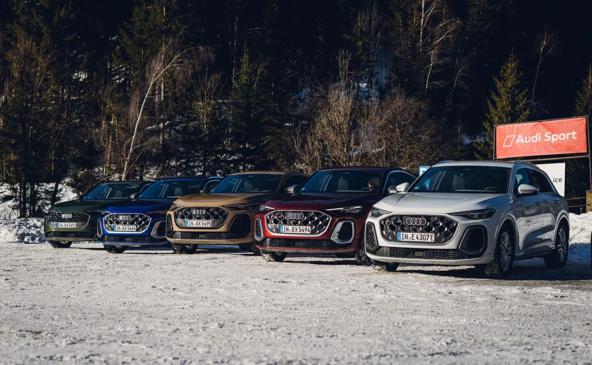 Audi Q5 Sportback, gamme de teintes