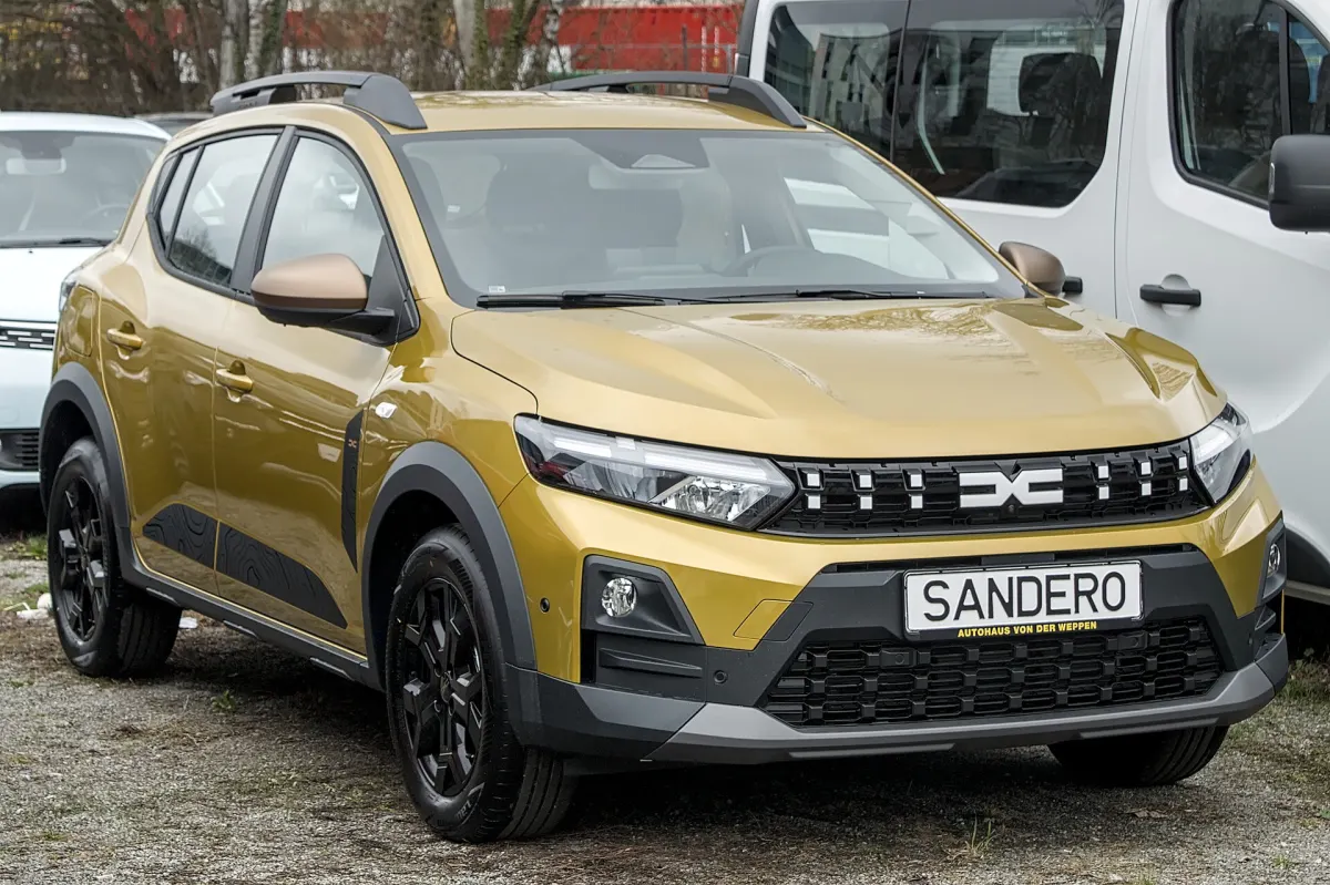 Dacia Sandero Stepway restylée, face avant