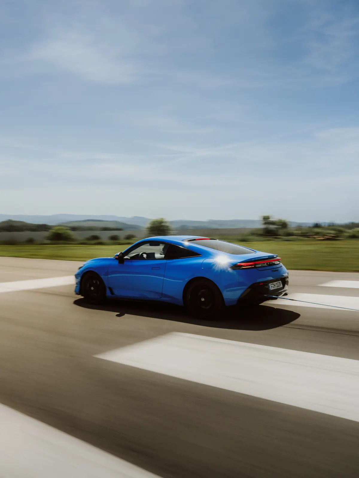Honda Prelude, profil en mouvement
