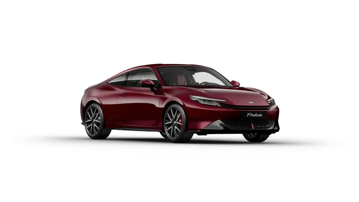 Honda Prelude, avant 3/4 en studio (série limitée)
