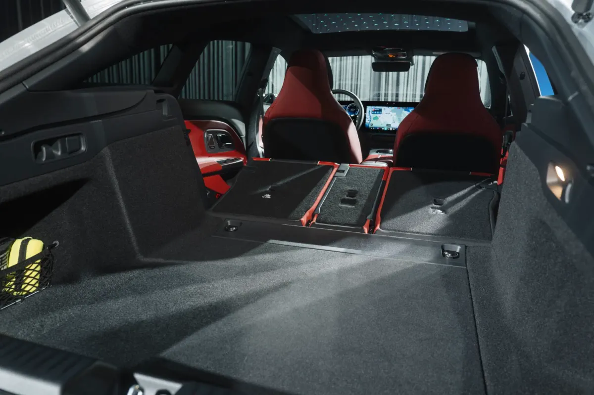 Mercedes CLA Shooting Brake électrique, sièges et banquette rabattable