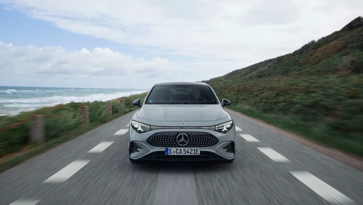 Mercedes CLA berline électrique, face avant