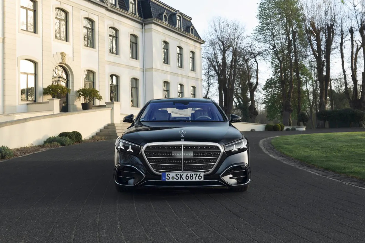 Mercedes Classe S restylée 2026, face avant