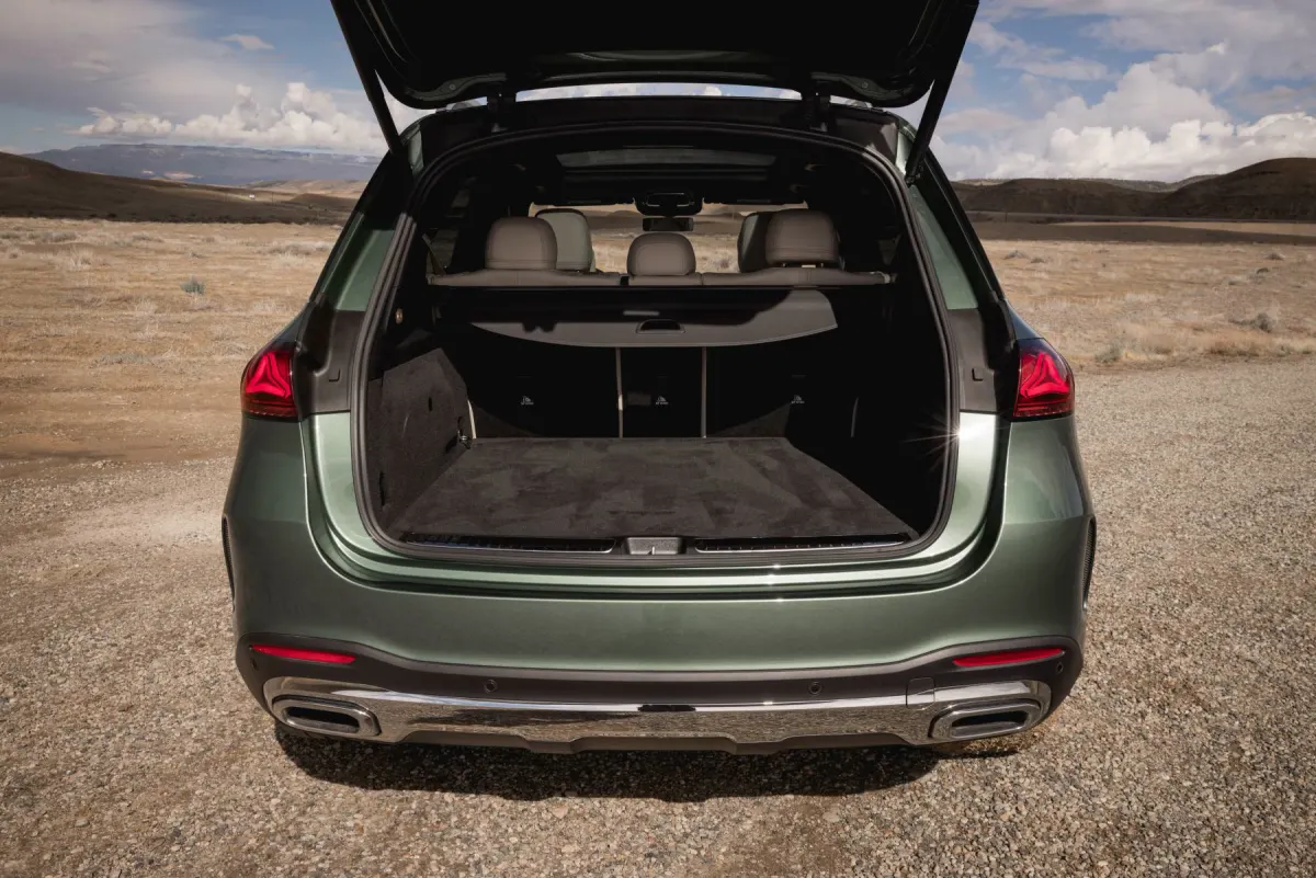 Mercedes GLE restylé 2026, coffre