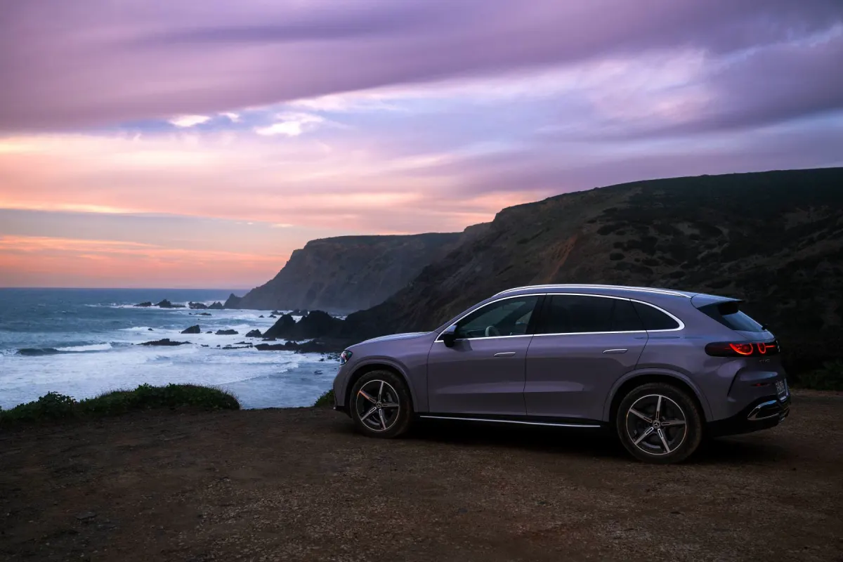 Mercedes GLC électrique, profil