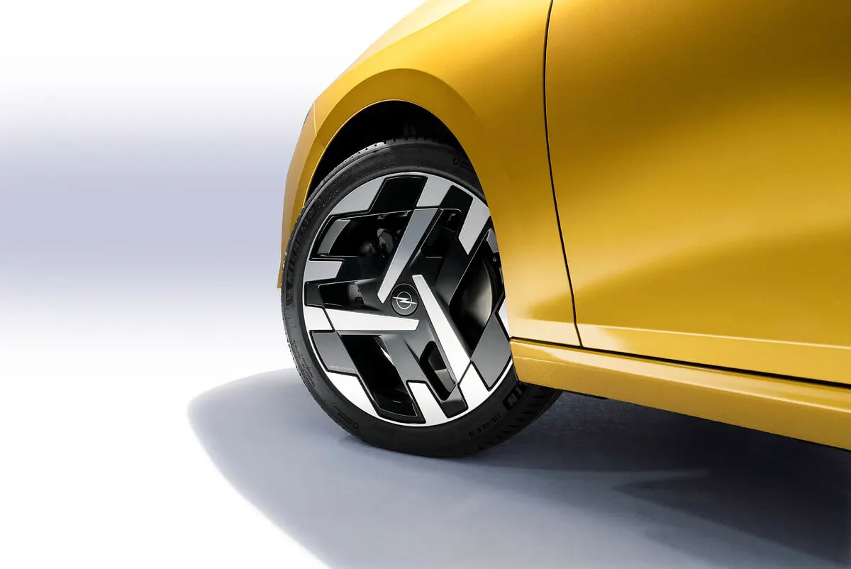 Opel Astra restylée, jante