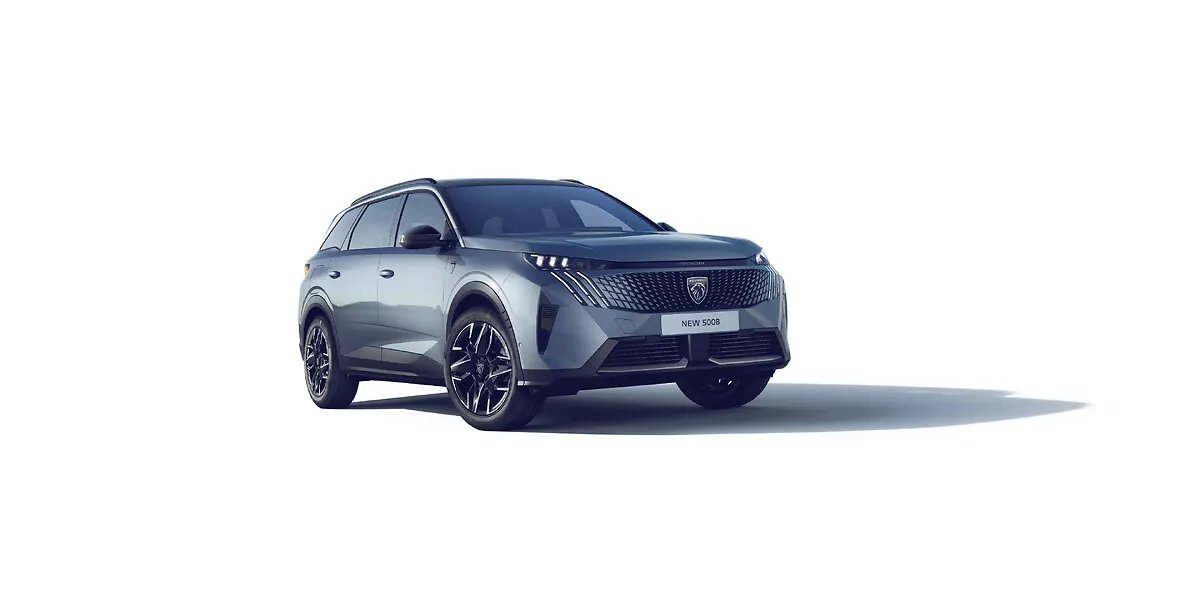 Peugeot E-5008, avant 3/4
